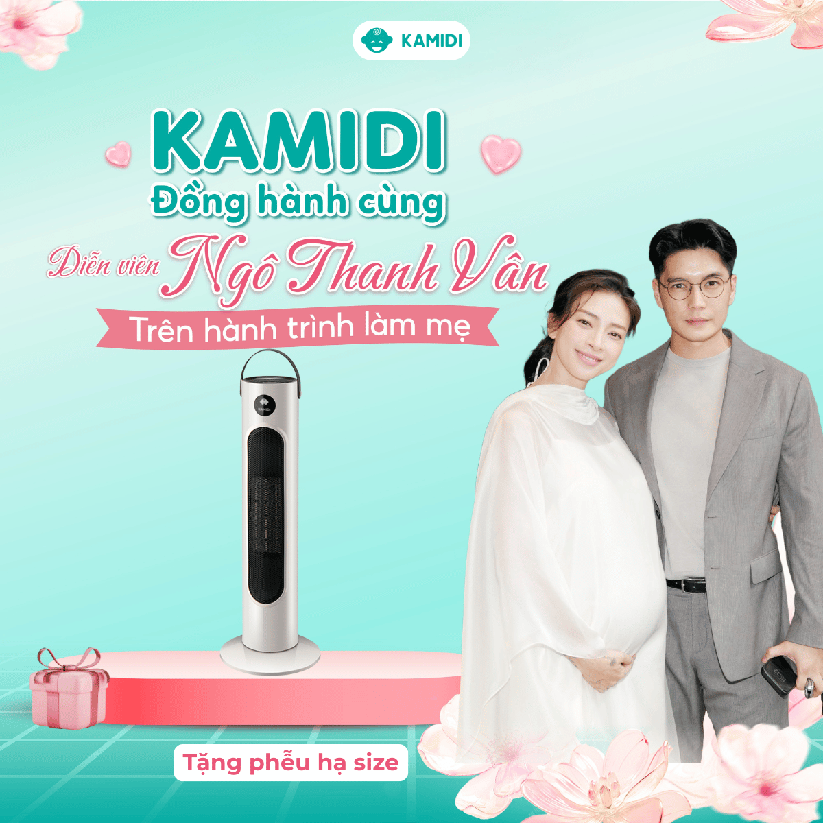 Máy sưởi gốm Kamidi Warm 1 an toàn 1 11 4