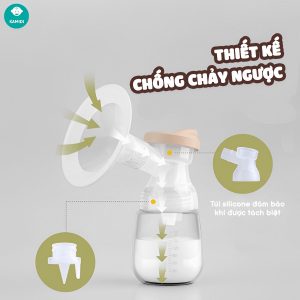 Máy hút sữa điện đôi Kamidi Plus