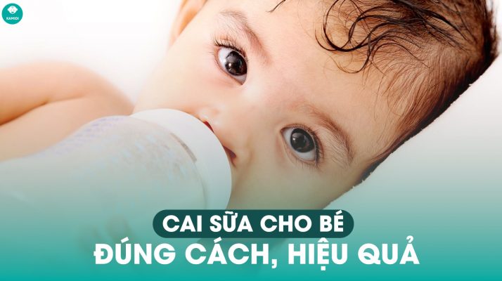 Cai sua cho be dung cach hieu qua