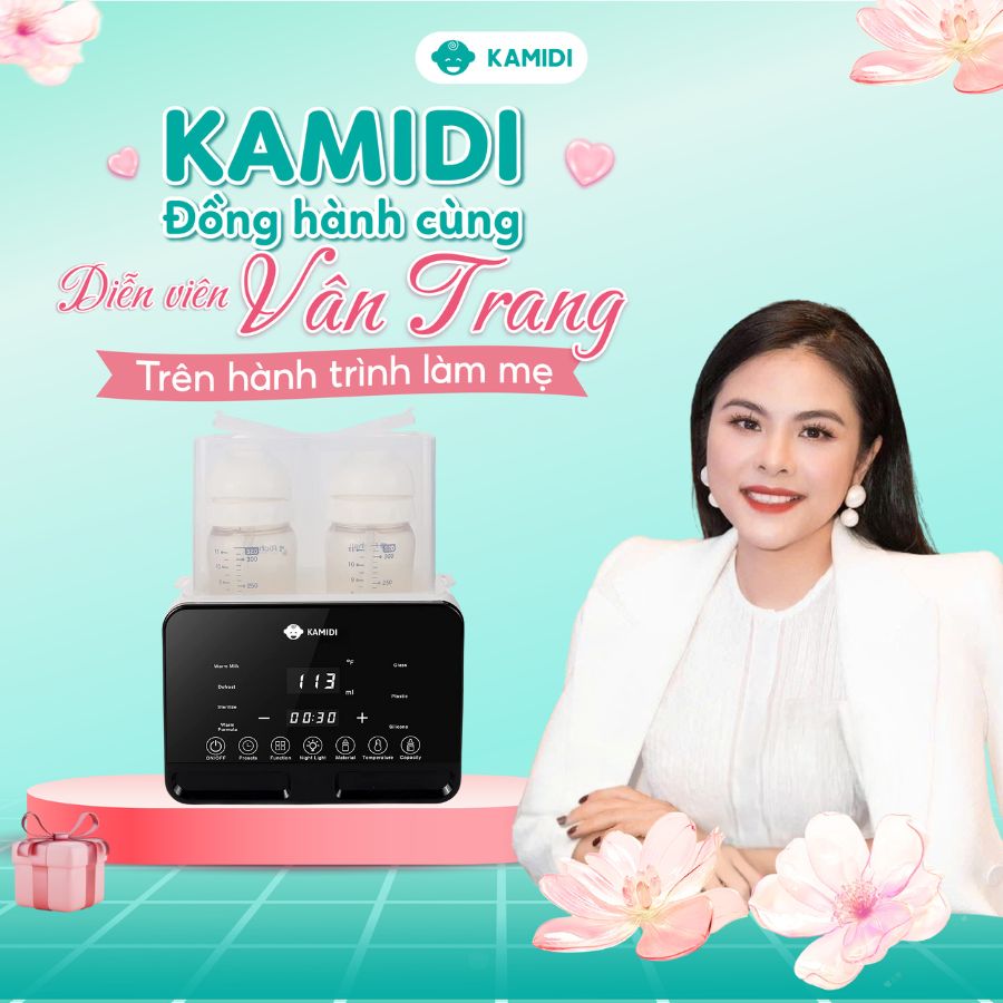 MÁY HÂM SỮA TIỆT TRÙNG KAMIDI HEAT 1 1 heat