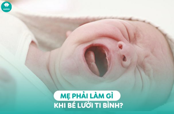 1 Me phai lam gi khi be luoi ti binh