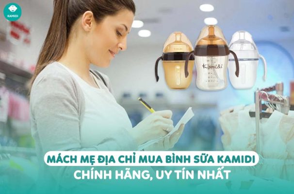 Kamidi Viet Nam Mach me dia chi mua binh sua Kamidi chinh hang uy tin nhat