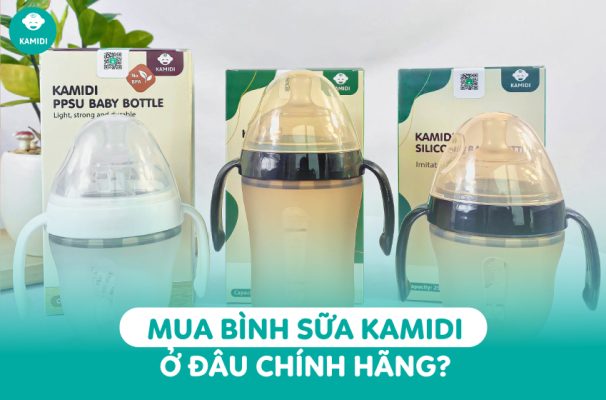 Mua bình sữa Kamidi ở đâu chính hãng?