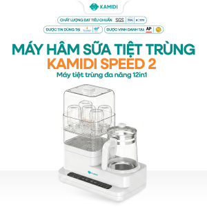Máy hâm sữa tiệt trùng đa năng Kamidi Speed 2