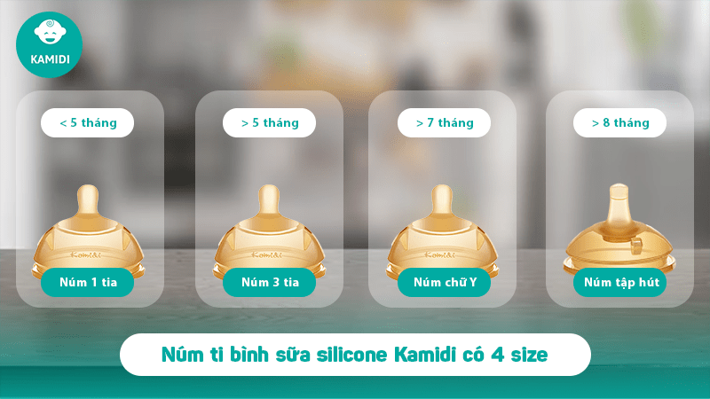 Tốc độ chảy của bình sữa silicone Kamidi có phù hợp với trẻ sơ sinh? 2 toc-do-chay-cua-binh-sua-silicone-kamidi