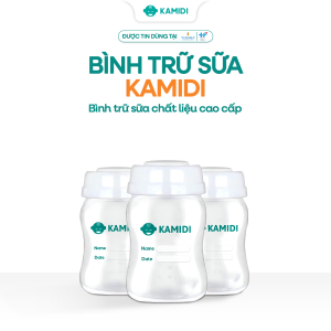 Bộ 3 bình trữ sữa Kamidi