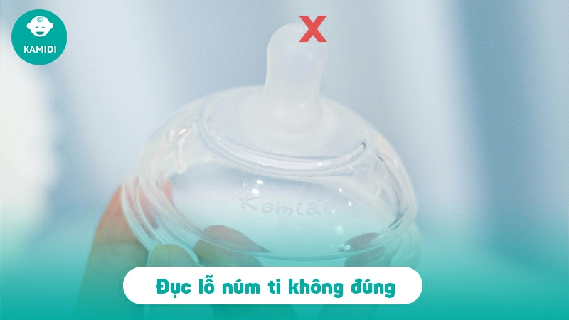 5 sai lầm khi dùng núm ti có thể gây nguy hiểm cho bé 4 sai-lam-khi-dung-num-ti-3