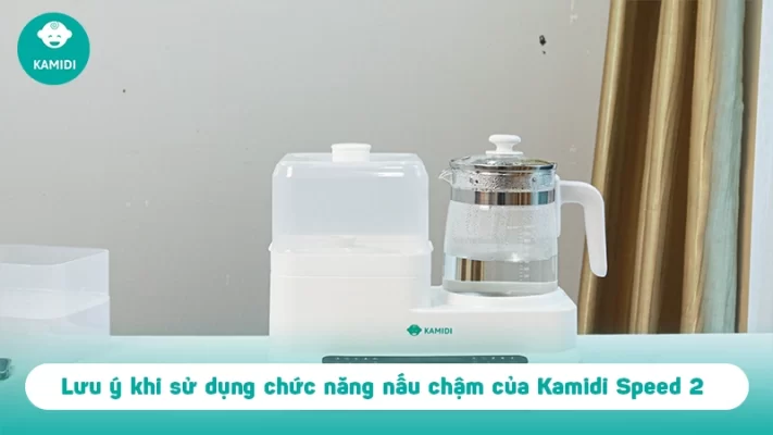 Tìm hiểu chức năng nấu chậm của máy đun nước tiệt trùng Kamidi Speed 2 5 uu-diem-chuc-nang-nau-cham-may-Kamidi-Speed