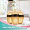 BÌNH SỮA SƠ SINH SILICONE KAMIDI BABY 10 binh sua silicon baby