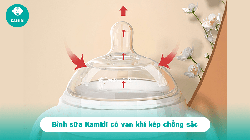 Giải đáp: Bình sữa Kamidi có van chống sặc không? 2 binh-sua-kamidi-co-van-chong-sac-khong-1