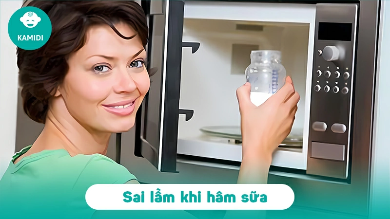 Các sai lầm thường gặp khi hâm sữa, bảo quản, trữ đông, rã đông sữa mẹ 2 cac-sai-lam-thuong-gap-khi-ham-sua-1