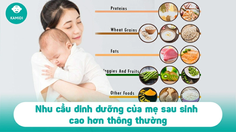 Mẹ sau sinh nên ăn gì để nhanh phục hồi và có nhiều sữa? 2 me-sau-sinh-nen-an-gi-1