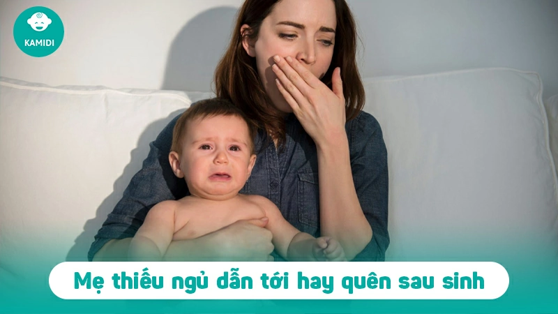 Tại sao mẹ bỉm thường hay quên sau sinh? Cách khắc phục 3 tai-sao-me-bim-thuong-hay-quen-sau-sinh-2