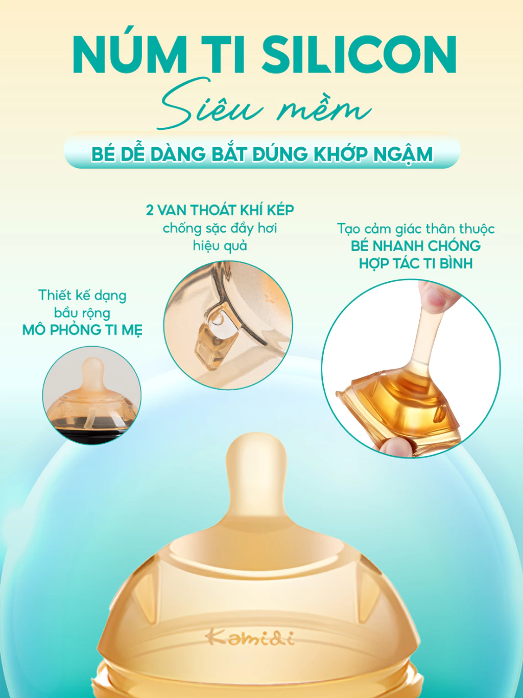 BÌNH SỮA KAMIDI NHỰA PPSU CHÍNH HÃNG 3 vn 11134207 7ra0g m9a354b7z91e28