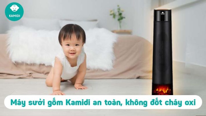 Có nên bật quạt sưởi suốt đêm khi trời lạnh không? 4 may-suoi-gom-kamidi