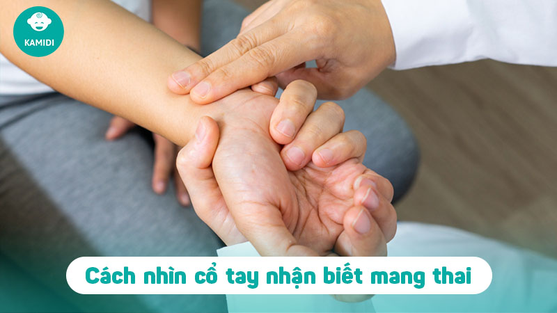 Nhìn cổ tay biết có thai có chính xác không? Dấu hiệu nhận biết có thai chính xác 3 nhin-co-tay-biet-co-thai-2