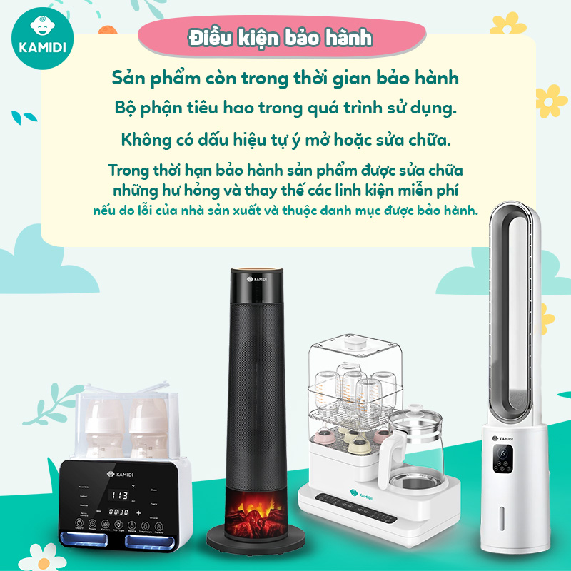 Máy sưởi gốm đa năng Kamidi Warm 2 10 Artboard 1 copy 9 1