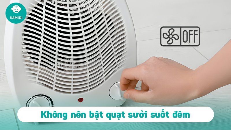 Có nên bật quạt sưởi suốt đêm khi trời lạnh không? 2 co-nen-bat-quat-suoi-suot-dem-khi-troi-lanh-khong-1