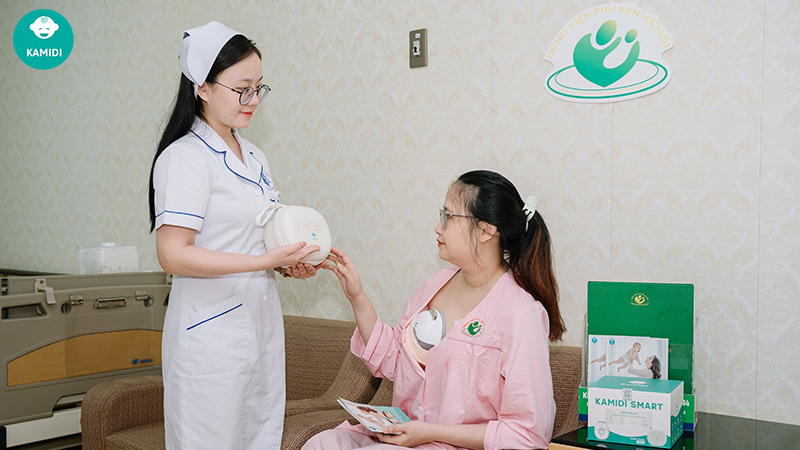 Mẹ bỉm chia sẻ trải nghiệm sử dụng sản phẩm của Kamidi tại Bệnh viện Phụ sản Hà Nội 7 2