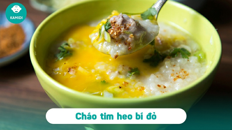 Hướng dẫn mẹ cách nấu cháo tim heo cho bé thơm ngon giàu dinh dưỡng 3 chao-tim-heo-cho-be-2