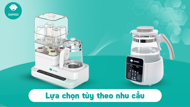 So sánh máy đun nước hâm sữa Kamidi Purity và máy hâm sữa tiệt trùng Kamidi Speed 2 5 so-sanh-may-dun-nuoc-ham-sua-4