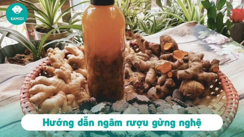 Hướng dẫn cách sử dụng rượu gừng nghệ sau sinh an toàn và hiệu quả cho mẹ 3 cach-su-dung-ruou-gung-nghe-sau-sinh-2