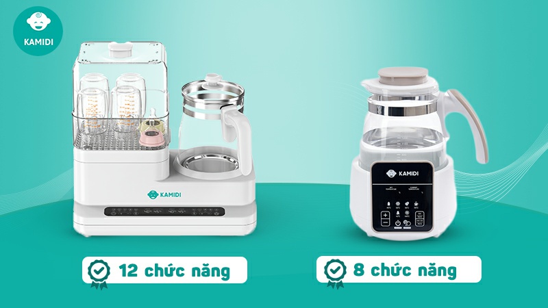 So sánh máy đun nước hâm sữa Kamidi Purity và máy hâm sữa tiệt trùng Kamidi Speed 2 4 so-sanh-may-dun-nuoc-ham-sua-2