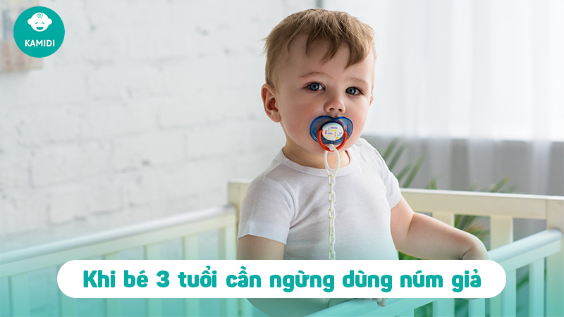Khi nào nên cho bé ngừng sử dụng núm vú giả? Cách cai ti giả cho bé 2 num-vu-gia-1