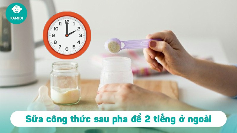 Sữa công thức pha xong để được bao lâu? Mẹ cần lưu ý gì khi bảo quản sữa 2 sua-cong-thuc-sau-khi-pha-de-duoc-bao-lau-1