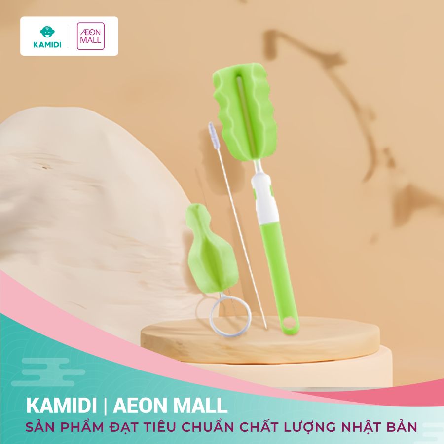 Bộ cọ bình sữa Kamidi 1 co rua binh sua