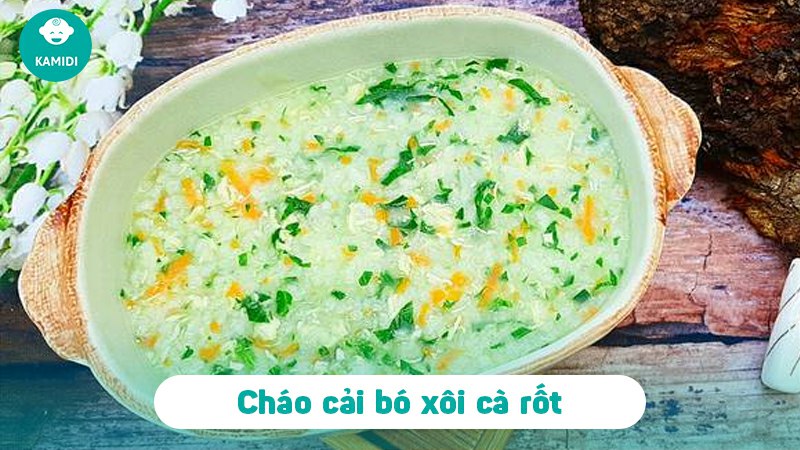 Hướng dẫn nấu cháo cải bó xôi cho bé ăn dặm thơm ngon giàu dinh dưỡng 5 chao-cai-bo-xoi-cho-be-4