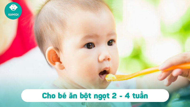 Cho bé ăn dặm bột ngọt bao lâu? Cần lưu ý gì? 3 cho-be-an-dam-bot-ngot-bao-lau-1