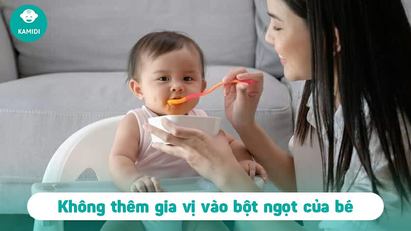 Cho bé ăn dặm bột ngọt bao lâu? Cần lưu ý gì? 4 cho-be-an-dam-bot-ngot-bao-lau-3