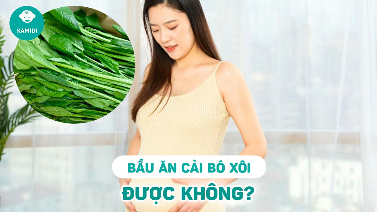 Bầu ăn cải bó xôi được không? Lợi ích khi ăn cải bó xôi dành cho mẹ bầu 1 bau-an-cai-bo-xoi-duoc-khong