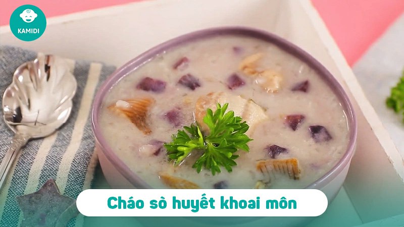 Cách nấu cháo sò huyết cho bé ăn dặm giàu dinh dưỡng, thơm ngon 3 chao-so-huyet-cho-be-2