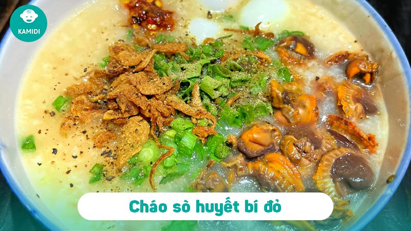 Cách nấu cháo sò huyết cho bé ăn dặm giàu dinh dưỡng, thơm ngon 4 chao-so-huyet-cho-be-3
