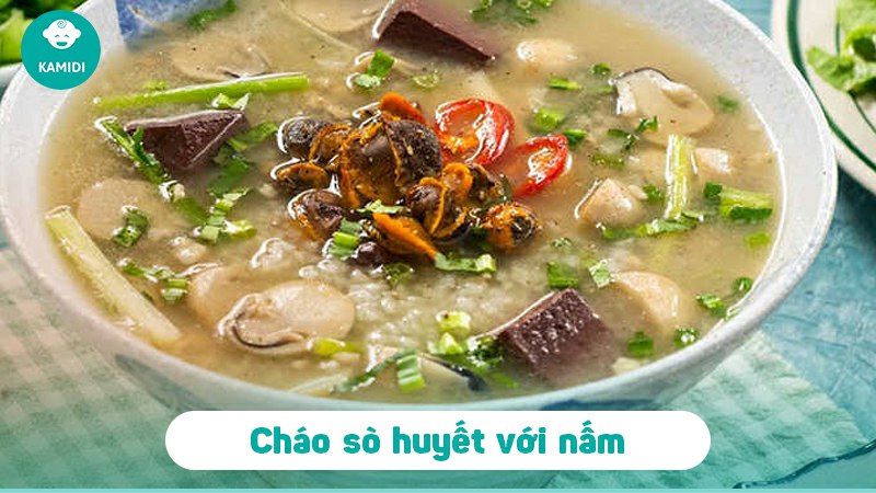 Cách nấu cháo sò huyết cho bé ăn dặm giàu dinh dưỡng, thơm ngon 6 chao-so-huyet-cho-be-5