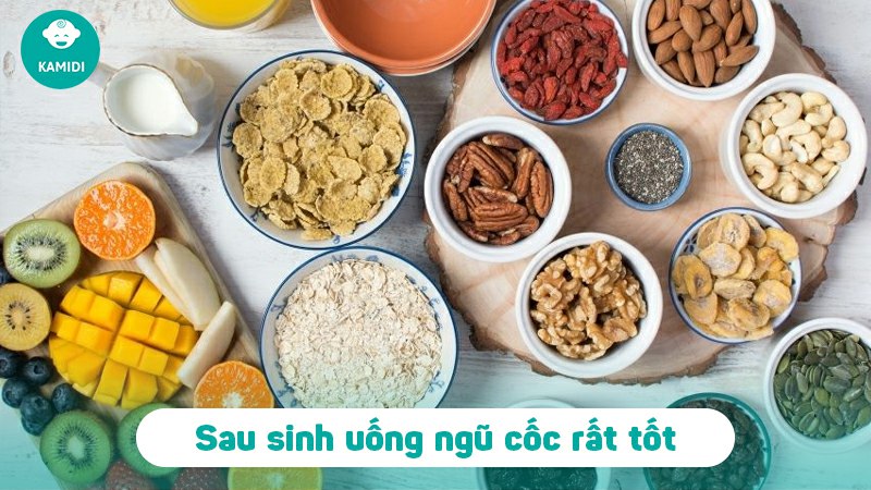 Sau sinh uống ngũ cốc dinh dưỡng được không? Mẹ cần lưu ý gì? 2 sau-sinh-uong-ngu-coc-dinh-duong-duoc-khong-1