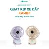 Quạt kẹp xe đẩy sạc tích điện Kamidi