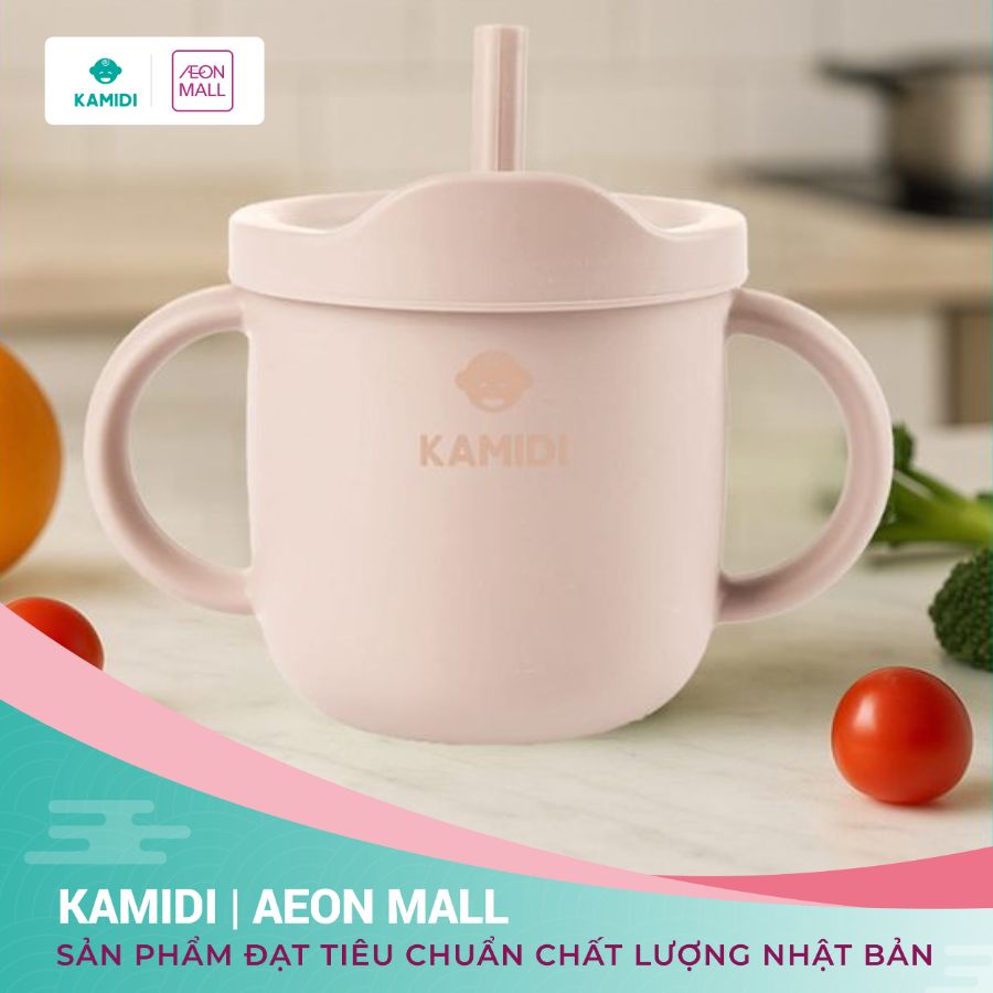 CỐC TẬP UỐNG KAMIDI SILICONE 1 coc tap uong 1