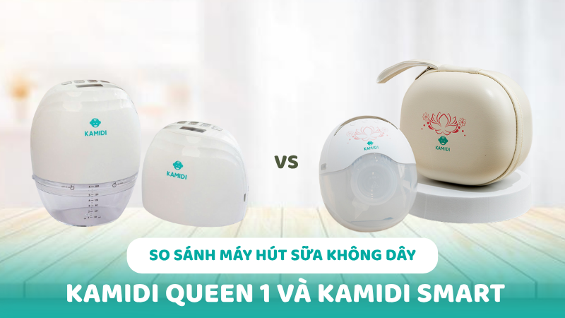 So sánh máy hút sữa không dây KAMIDI Smart và KAMIDI Queen 1 – Loại nào đáng mua hơn? 1 So sánh máy hút sữa không dây KAMIDI Smart và KAMIDI Queen 1 – Loại nào đáng mua hơn?