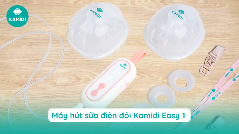 Máy hút sữa điện đôi rảnh tay Kamidi Easy 1