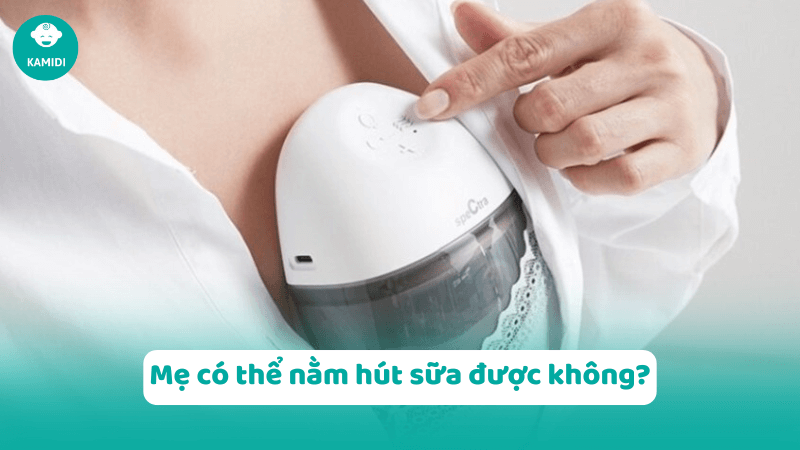Mẹ nằm hút sữa được không? Máy hút sữa nào có thể vừa nằm vừa hút sữa? 2 me-nam-hut-sua-co-duoc-khong-1