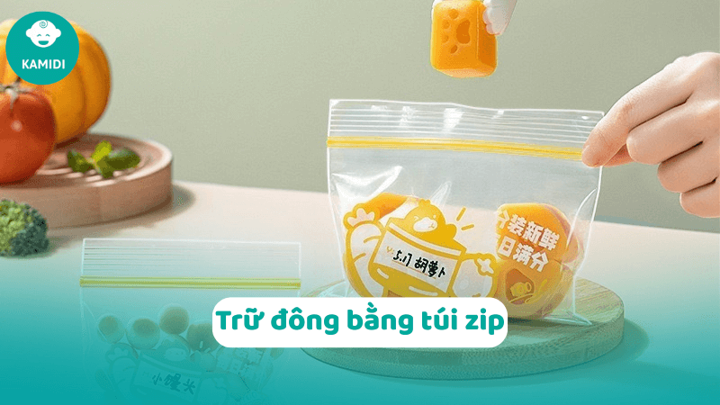 Mách mẹ 5 cách trữ đông rau củ cho bé ăn dặm an toàn 4 tru-dong-rau-cu-cho-be-an-dam-3