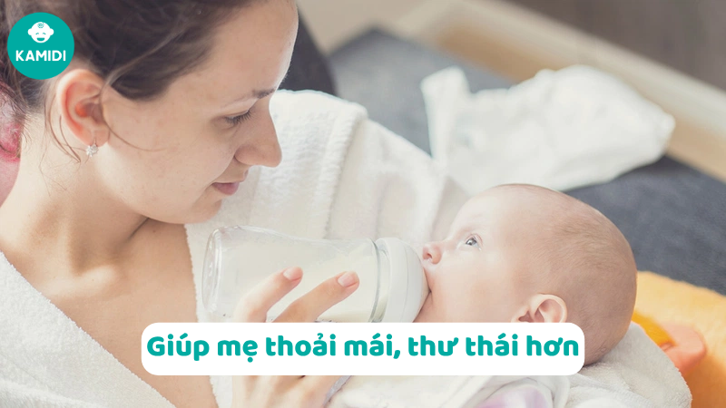 Hút sữa kép và 6 lợi ích hàng đầu của việc hút sữa kép mẹ cần biết 8 Lợi ích cuối cùng là tạo cho mẹ cảm giác thoải mái, thư giãn khi hút sữa cho bé