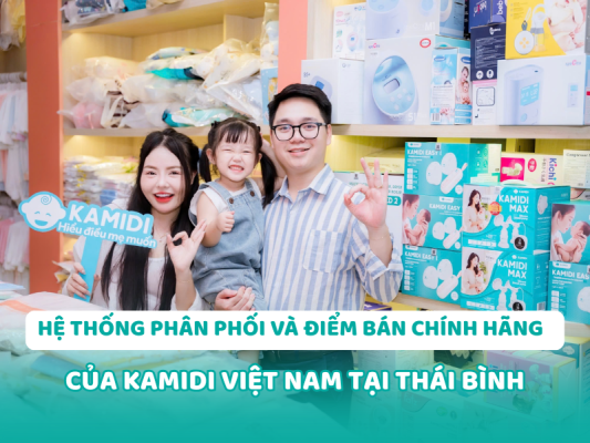 Kamidi Việt Nam luôn sẵn sàng đồng hành cùng mẹ Việt trên hành trình chăm bé