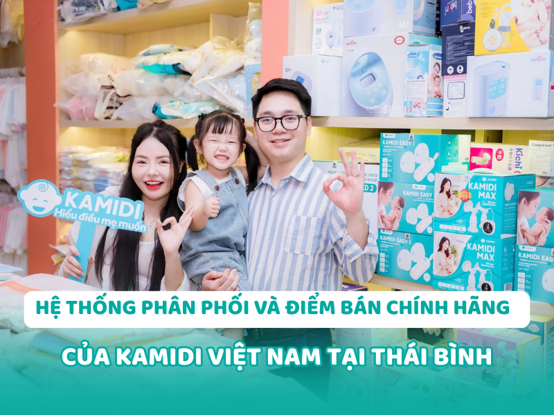 Kamidi Việt Nam luôn sẵn sàng đồng hành cùng mẹ Việt trên hành trình chăm bé