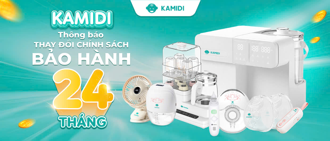 KAMIDI THÔNG BÁO - THAY ĐỔI CHÍNH SÁCH BẢO HÀNH LÊN ĐẾN 24 THÁNG 2 Kamidi xin thông báo thay đổi chính sách bảo hành lên 24 tháng