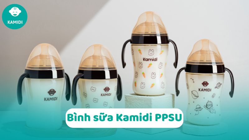 Bình sữa PPSU là gì? Top 5+ bình sữa PPSU an toàn, giá tốt cho mẹ 4 so-sanh-binh-sua-kamidi-ppsu-va-kamidi-silicone