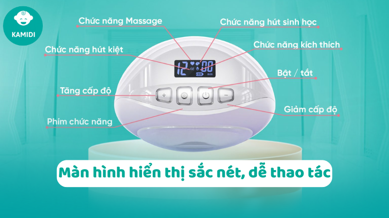 HƯỚNG DẪN SỬ DỤNG MÁY HÚT SỮA NẰM HÚT KAMIDI QUEEN 1 CHI TIẾT NHẤT 3 hdsd-may-hut-sua-nam-hut-kamidi-queen-1-3
